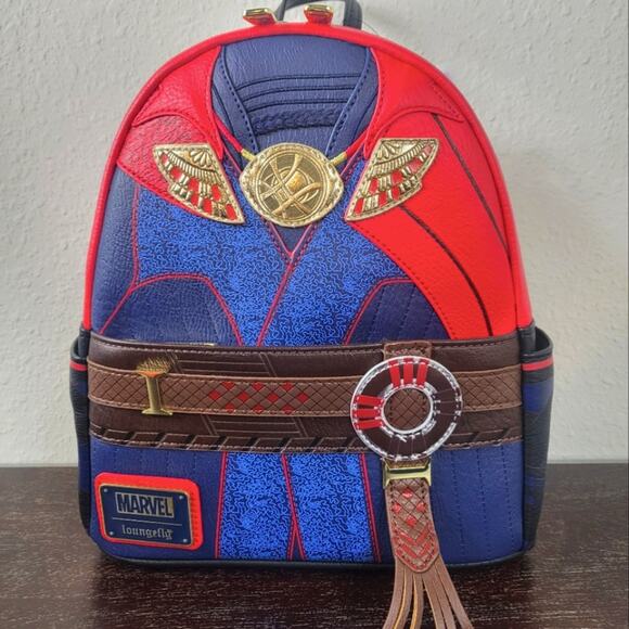 Dr Strange Marvel Loungefly Backpack Disney Store Authentic NEW main image 4